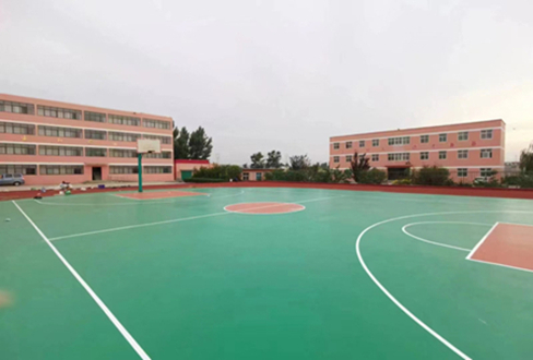 硅PU篮球场